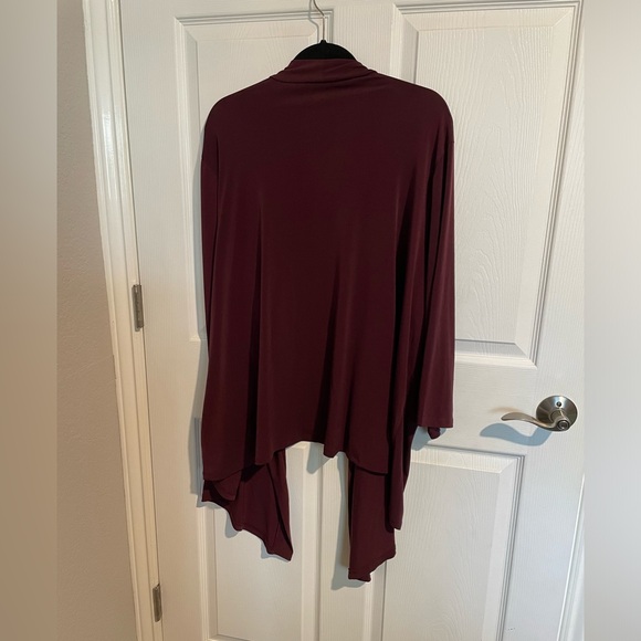 Torrid 5,  Cranberry Cardigan - Picture 2 of 3